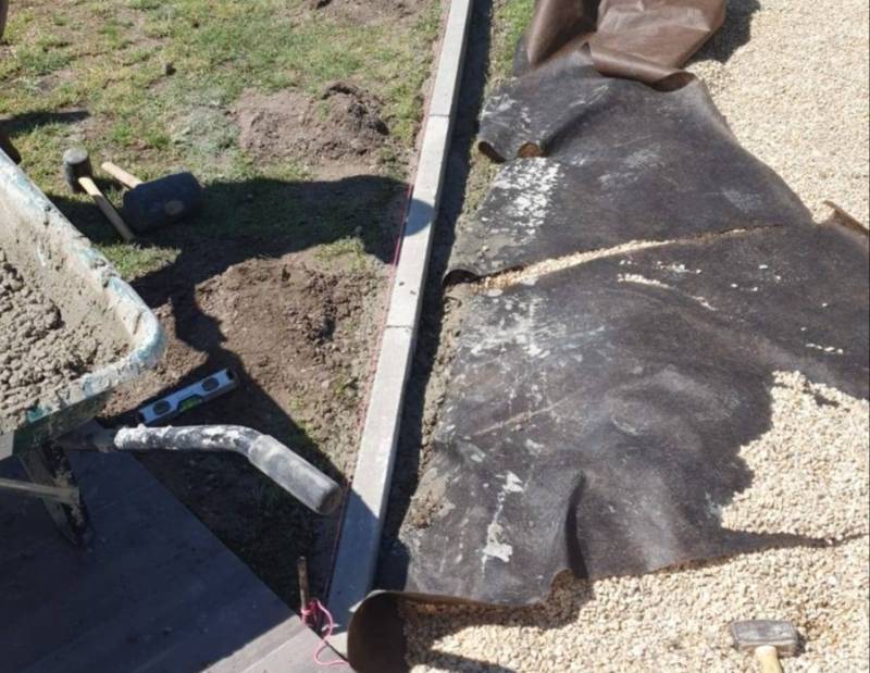 Réfection d’une allée et espace parking en gravier à Cabriès (13)